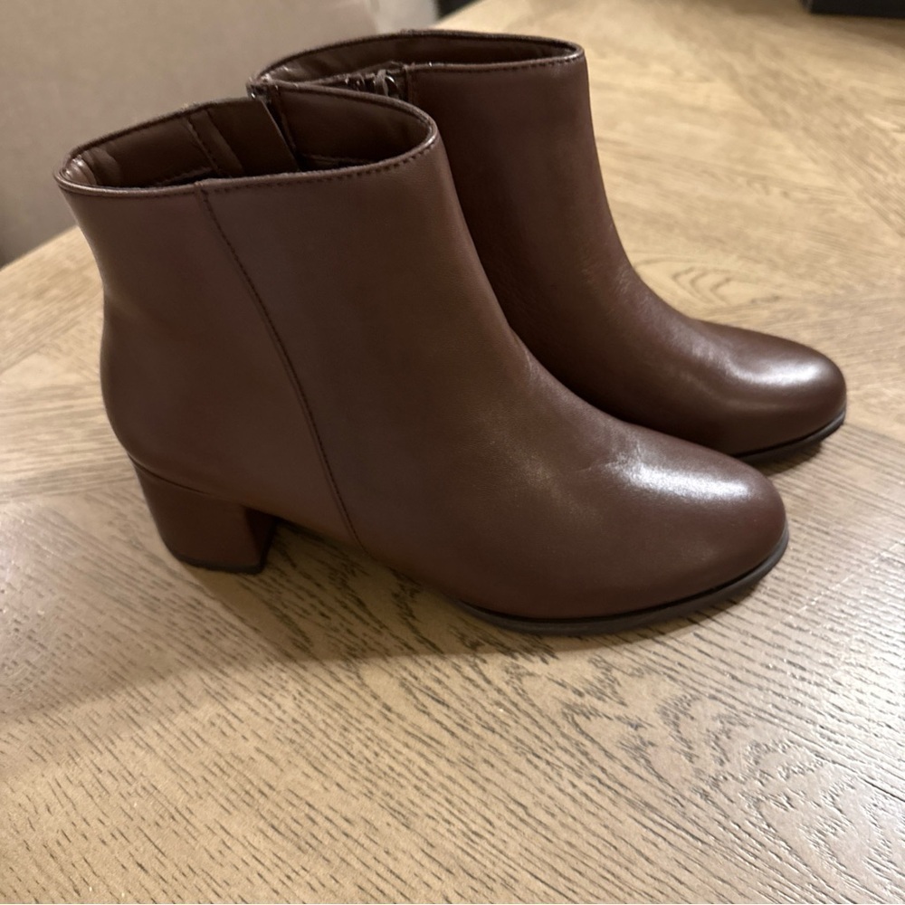 NEW Naturalizer Sidney Women's Dress Booties - Medium Brown Size 7.5w